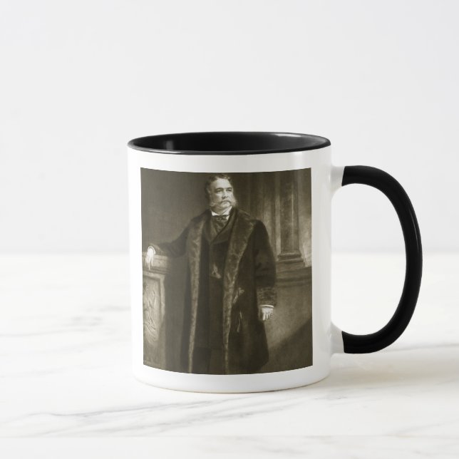 Caneca Chester A. Arthur, 2ø presidente da rua unida (Direita)