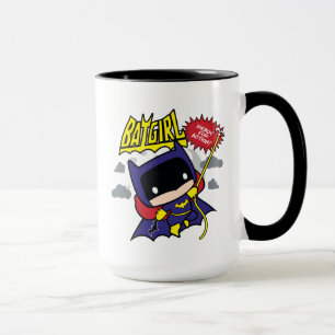 Caneca Chibi Batgirl Pronto Para Ação