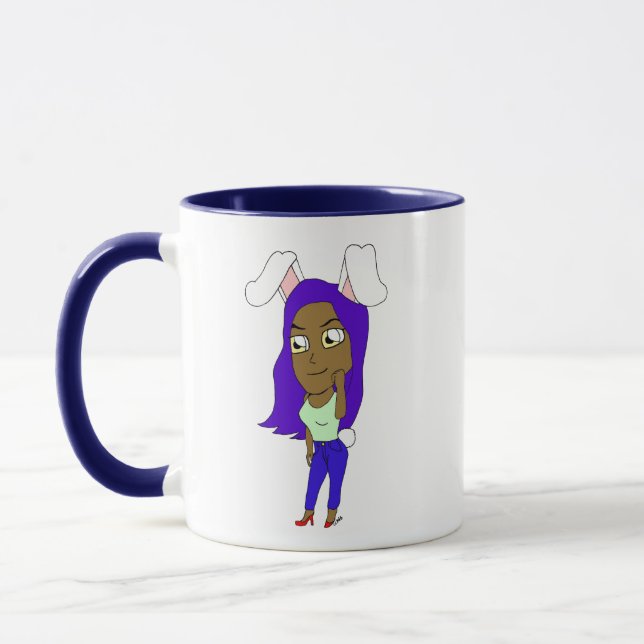 Caneca Chibi Bunnygirl (Esquerda)