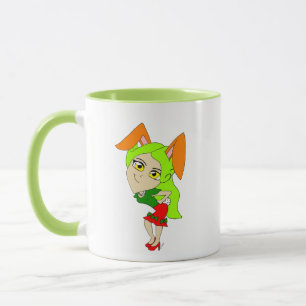 caneca chibi bunnygirl
