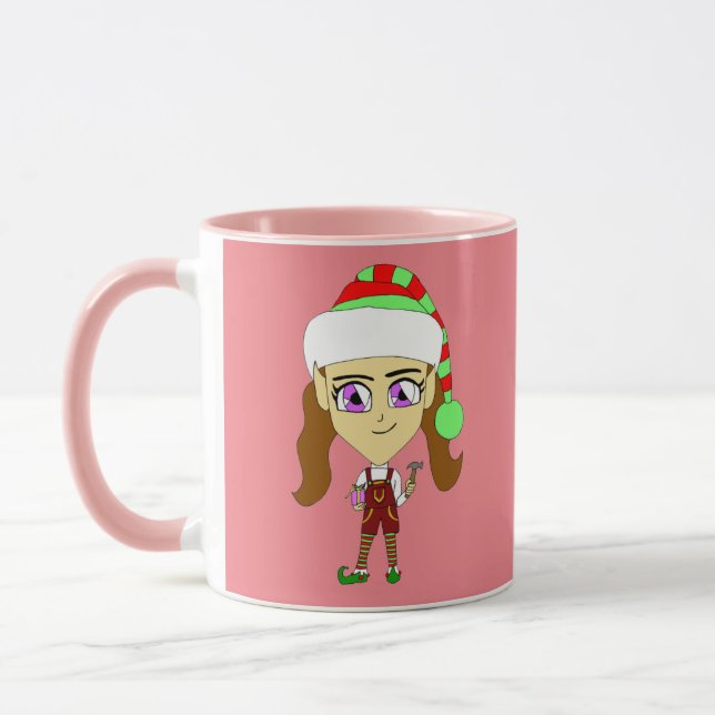 Caneca chibi elf (Esquerda)