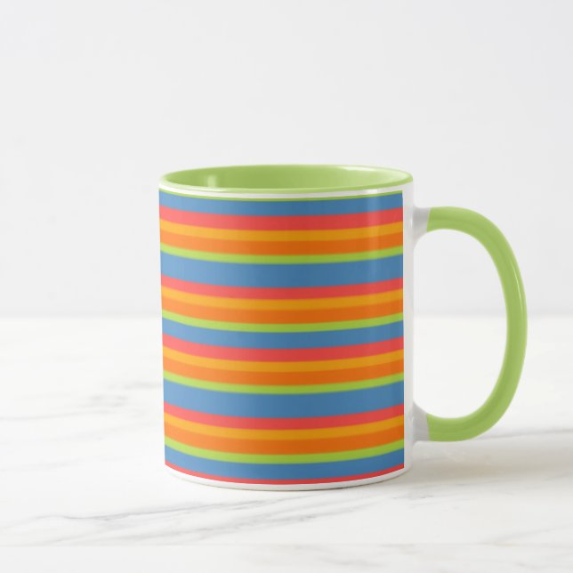 Caneca Chic Marigold Medley Ringer Coffee Mug (Direita)