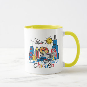 Caneca Chicago caçoa a skyline