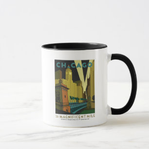 Caneca Chicago, IL - a milha magnífica