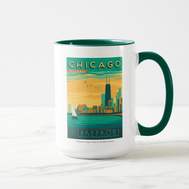 Caneca Chicago, IL - Aproveite a Lakefront (Direita)