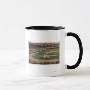Caneca Chicago, IL - parque de Comiskey, placa Home,