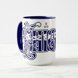 Caneca Chicano Bandana impressão café