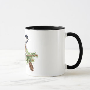 Caneca Chickadee do inverno