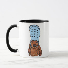Caneca Chihuahua Cachorro Engraçado Meme Vestindo 