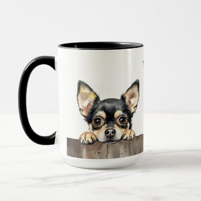 Caneca Chihuahua Dog Mug (Esquerda)