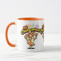 Chihuahua Engraçado Original Ay Chihuahua Cão Mexi