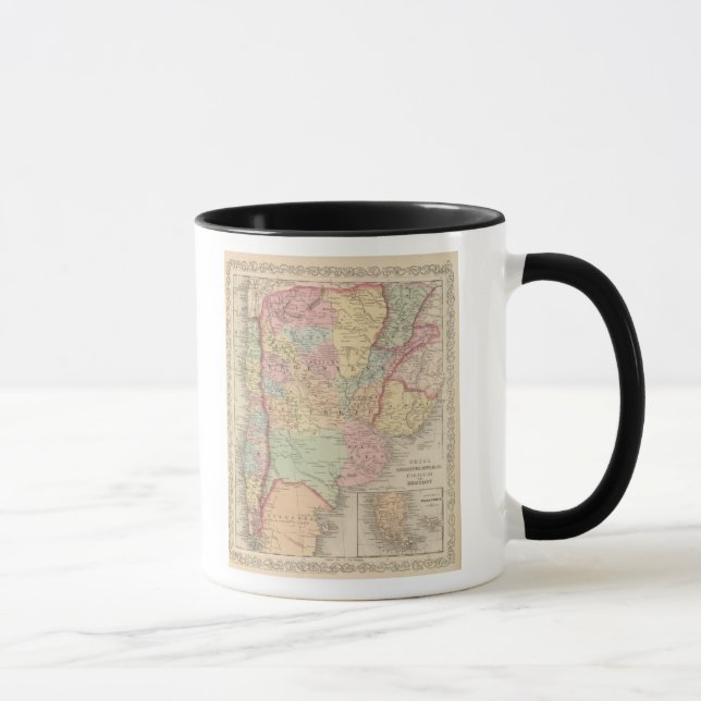 Caneca Chile, República da Argentina, Paraguai e Uruguai (Direita)