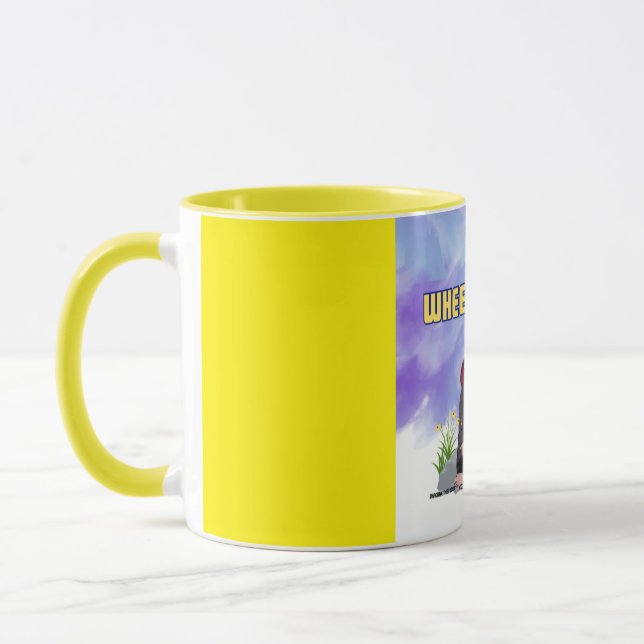Caneca CHILLE DE RODAS! Exasperação - (Inclusão 1) Mug (Esquerda)