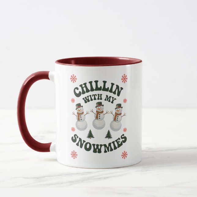 Caneca Chillin com as minhas neve (Esquerda)