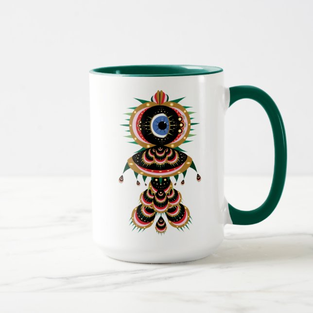 Caneca Chimera - Peixe-Pássaro Mug 15oz. (Direita)