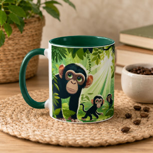 Caneca Chimpanzé Café Mug