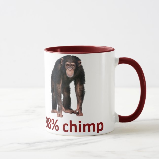Caneca chimpanzé de 98% (Direita)