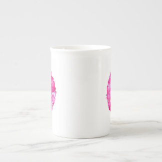 Caneca China Rosa Quente