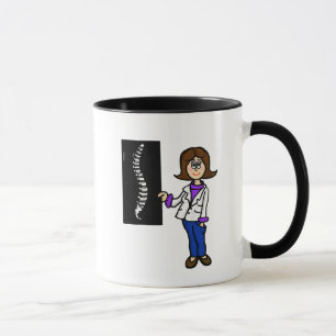 Caneca Chiropractor feminino ou Cirurgião Espirinal