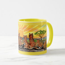 Caneca Chita Família Sunrise, Torneira