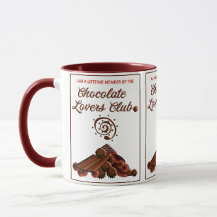 Caneca Chocolate Lovers Club Mug