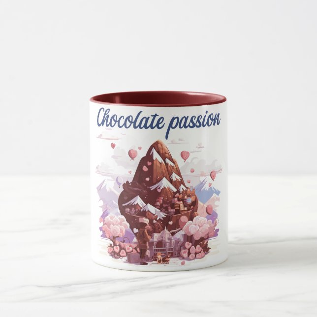 Caneca Chocolate passion (Centro)