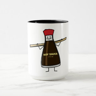 Caneca Chopsticks do asiático do condimento da garrafa do