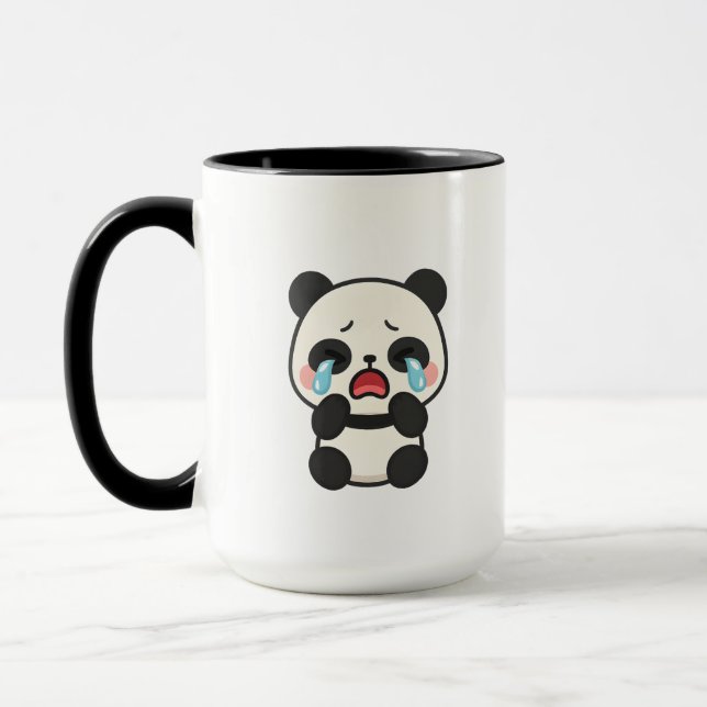 Caneca Chorando Panda - Xá Xá de Café Café (Esquerda)