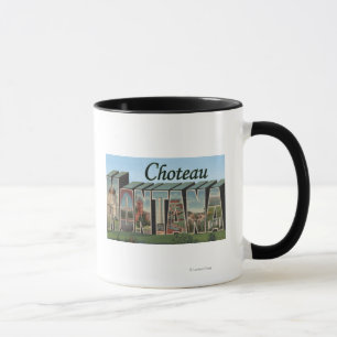 Caneca Choteau, Montana - grandes cenas da letra