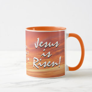 Caneca Christian JESUS É Páscoa RISEN