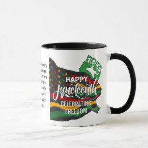 Caneca Christian JUNETEENTH - Bandeira Americana