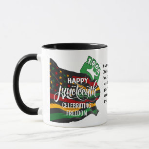 Caneca Christian JUNETEENTH - Bandeira Americana