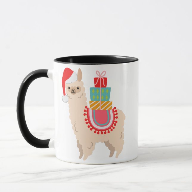 CANECA CHRISTMAS ALPACA (Esquerda)