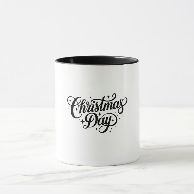 Caneca Christmas Day Holiday Mug (Centro)