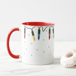 Caneca Christmas lights cup