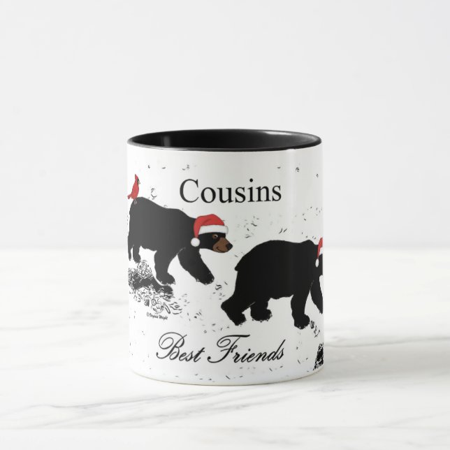 Caneca Christmas Mug | Cousins Best Friends Forever  (Centro)