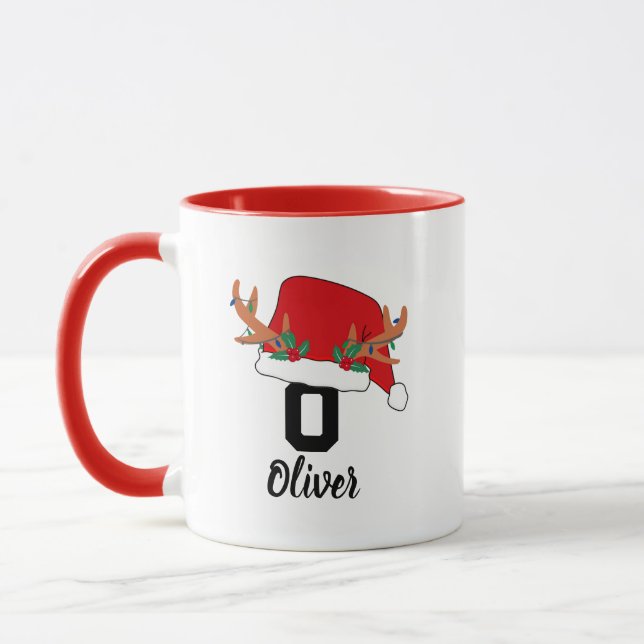 Caneca Christmas Name Personalized (Esquerda)