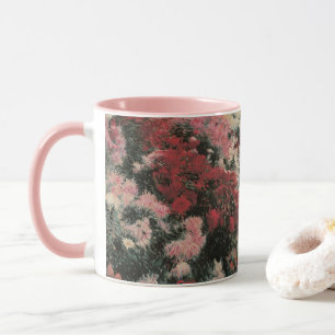 Caneca Chrysanthemums por Dennis Bunker Miller, Belas Art