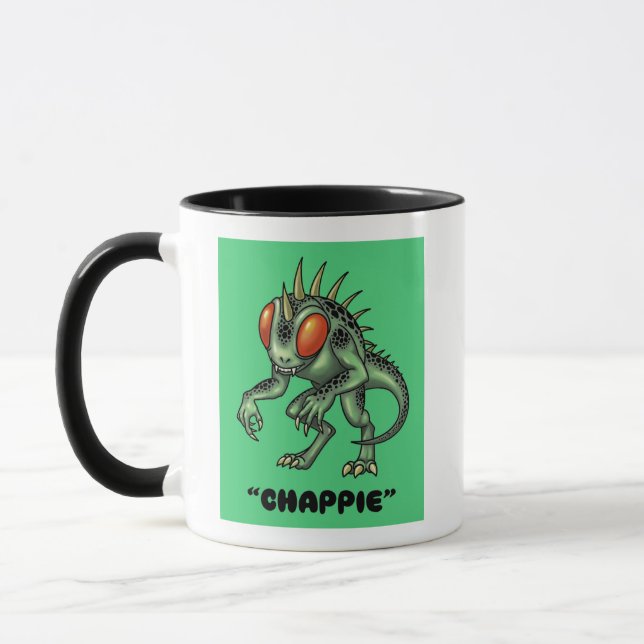 Caneca Chupacabra, "Chappie" (Esquerda)