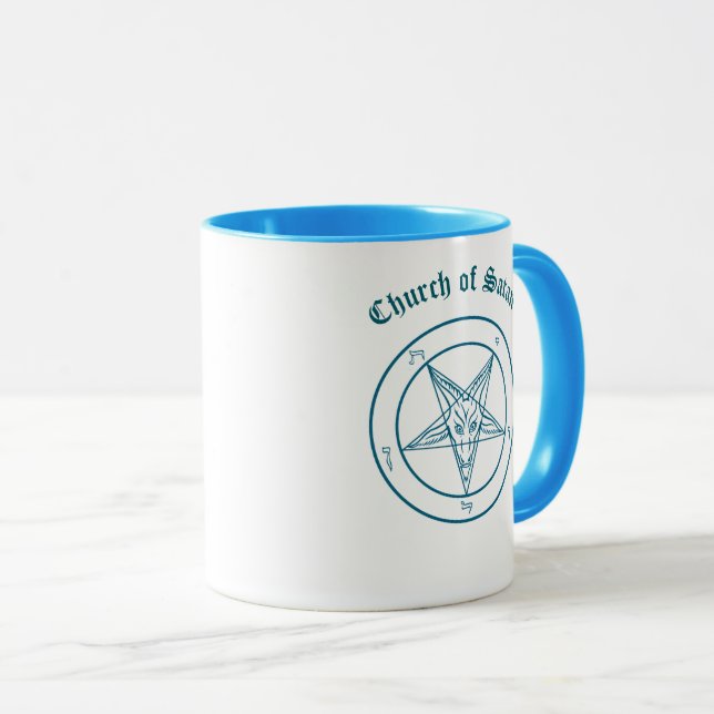 Caneca Church of Satan 1966 Mug (Frente Esquerda)