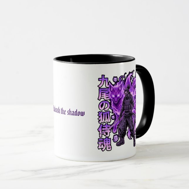 Caneca Ciber-Samurai Kyubi (Frente Esquerda)