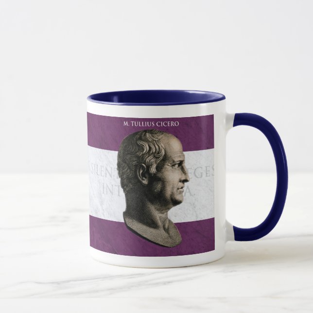 Caneca Cicero Mug - Filósofo Romano (Direita)