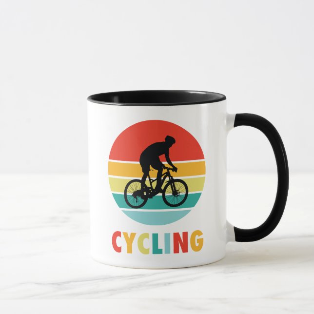 Caneca Ciclagem Sunset Outdoor Sport Mug (Direita)