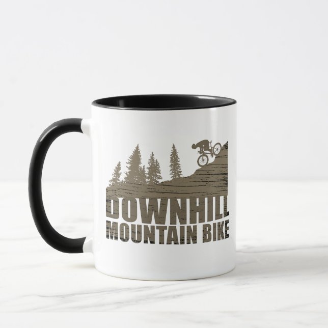 Caneca Ciclismo de Montanha MTB Downhill (Esquerda)