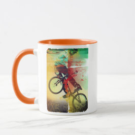 Caneca Ciclista de Bicicleta de Truques BMX