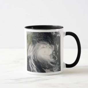 Caneca Ciclone tropical Favio que aproxima Mozambique