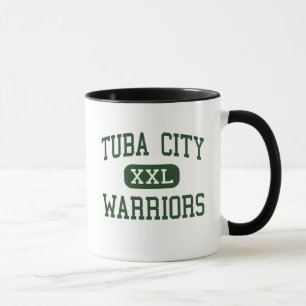 Caneca Cidade da tuba - guerreiros - alta - arizona da