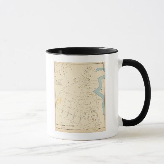 Caneca Cidade de Portsmouth 2 (Direita)