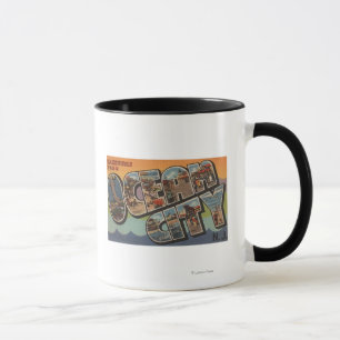 Caneca Cidade do oceano, New-jersey - grandes cenas da