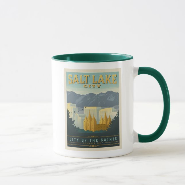 Caneca Cidade dos Santos | Salt Lake City, Utah (Direita)